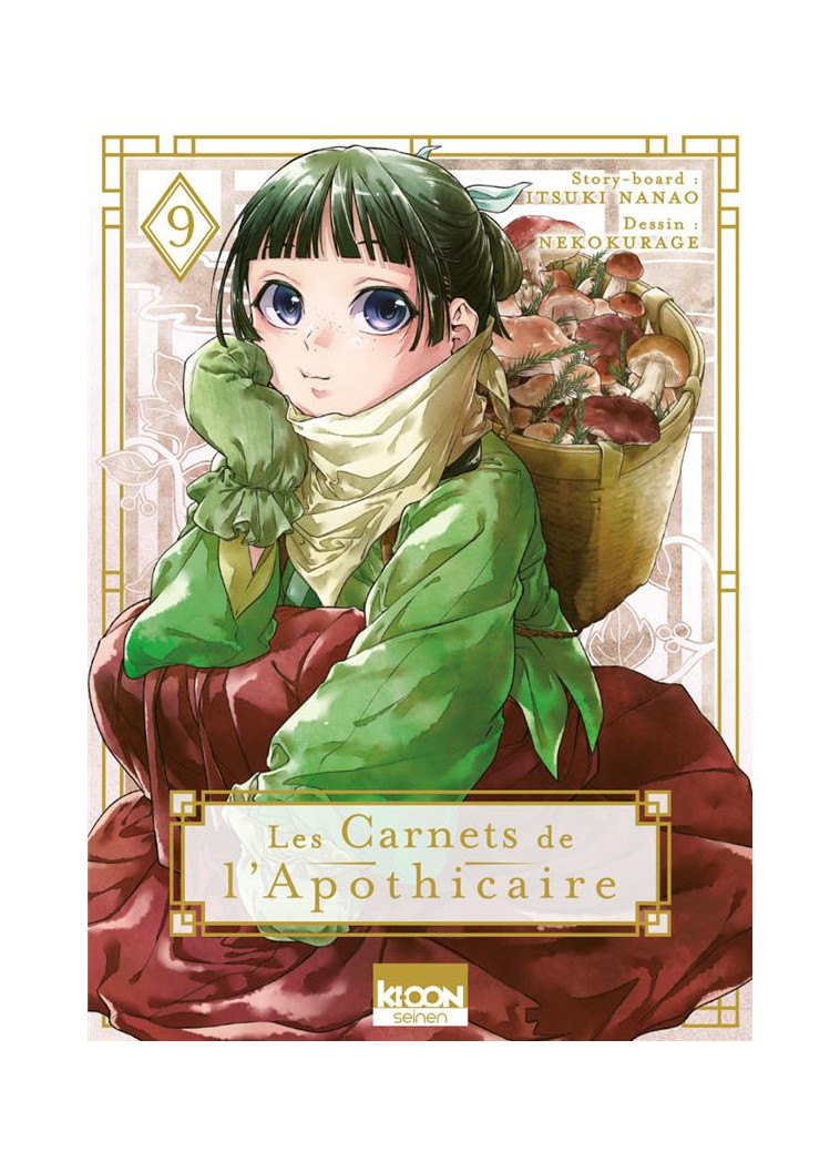 LES CARNETS DE L-APOTHICAIRE T09 - NANAO/HYUUGA/SHINO - KI-OON