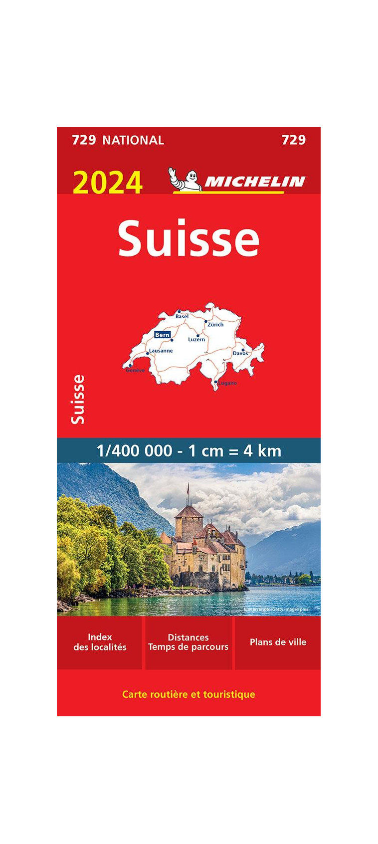 CARTE NATIONALE EUROPE - CARTE NATIONALE SUISSE 2024 - XXX - MICHELIN