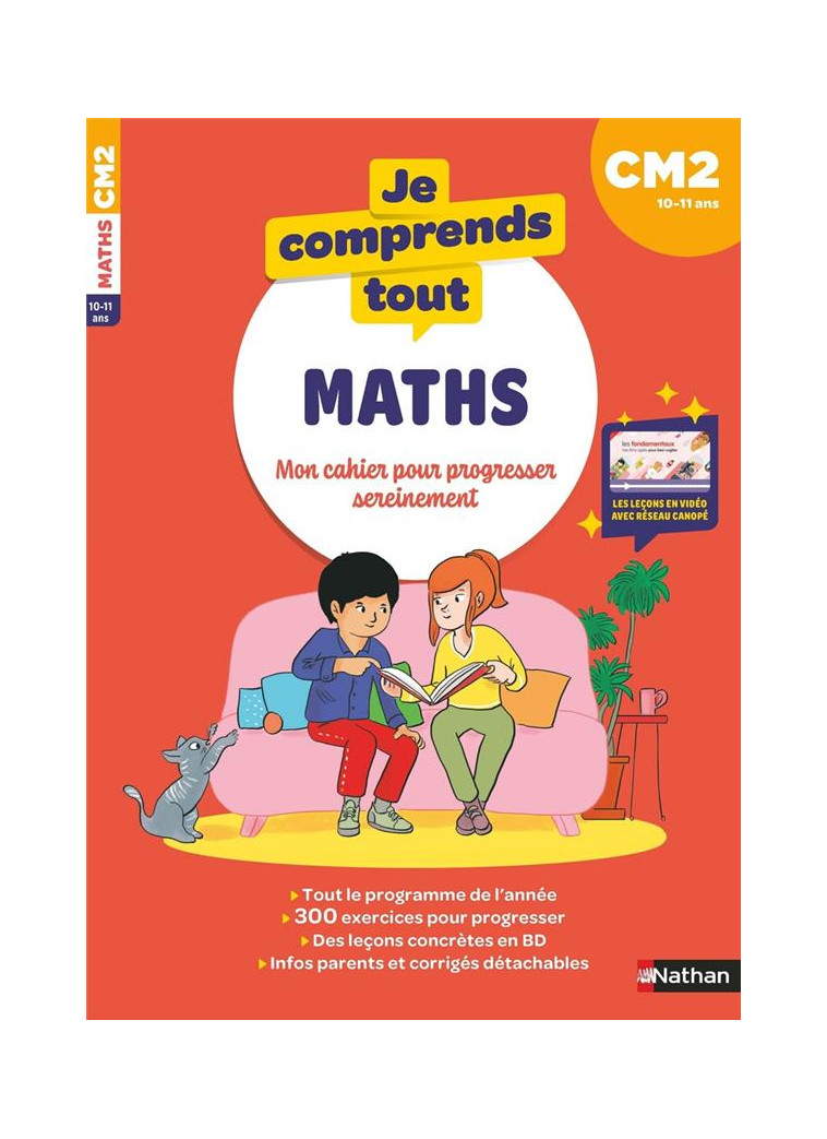 JE COMPRENDS TOUT - MATHEMATIQUES CM2 - GINET/CHAVAROCHE - CLE INTERNAT