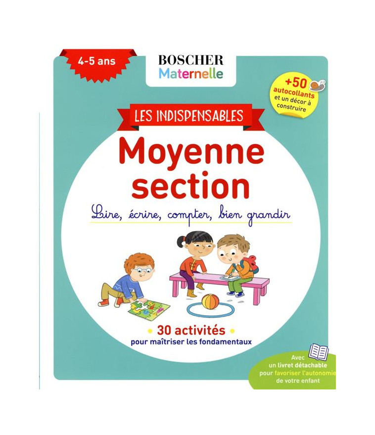 LES INDISPENSABLES DE MOYENNE SECTION - LASCAULT CHARLOTTE - BELIN