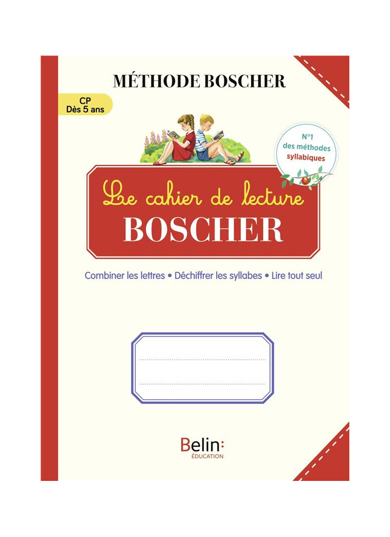 LE CAHIER DE LECTURE BOSCHER (N.E. 2024) - SANSEY GERARD - BELIN