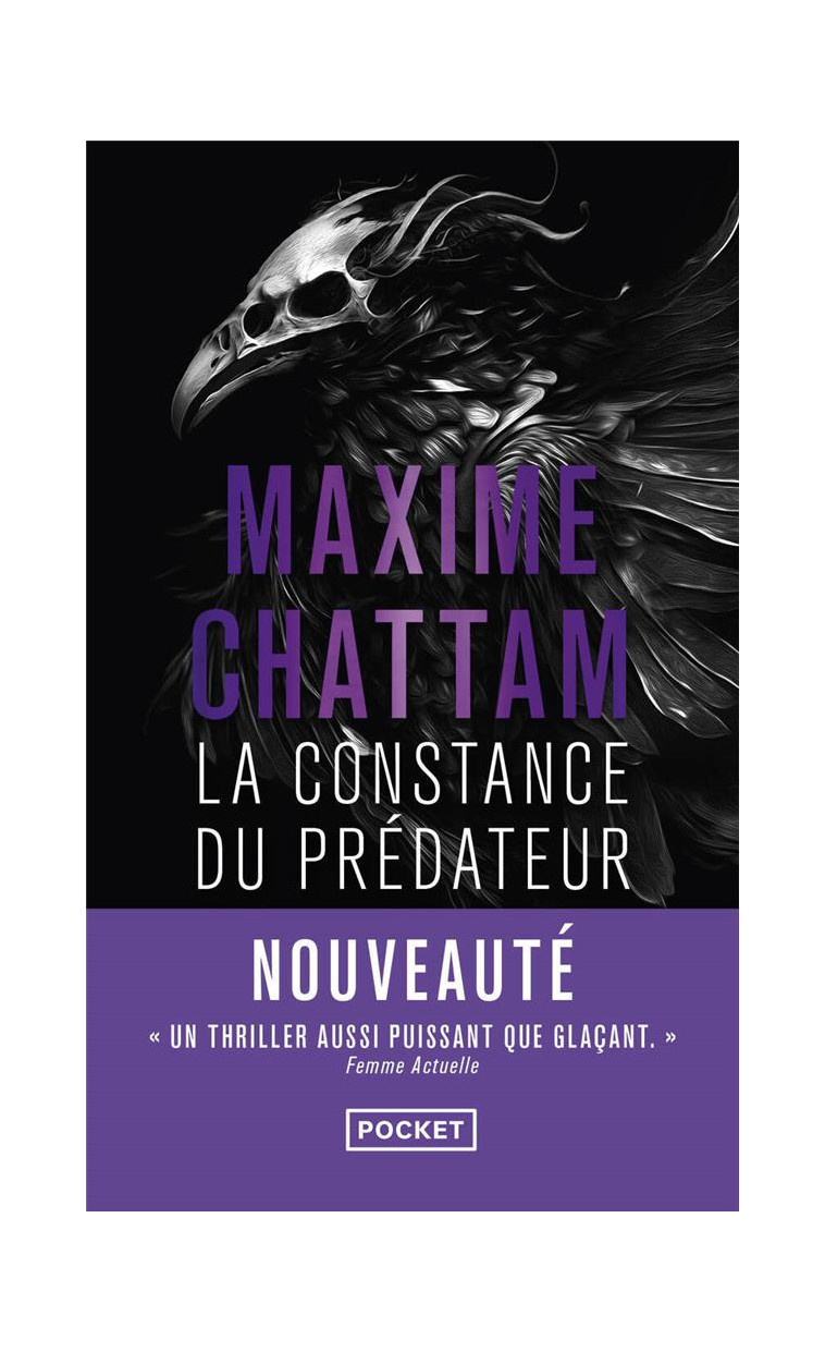 LA CONSTANCE DU PREDATEUR - CHATTAM - POCKET