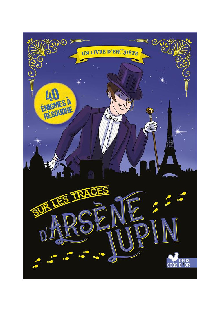 SUR LES TRACES D-ARSENE LUPIN - TURIER VIRGILE - HACHETTE