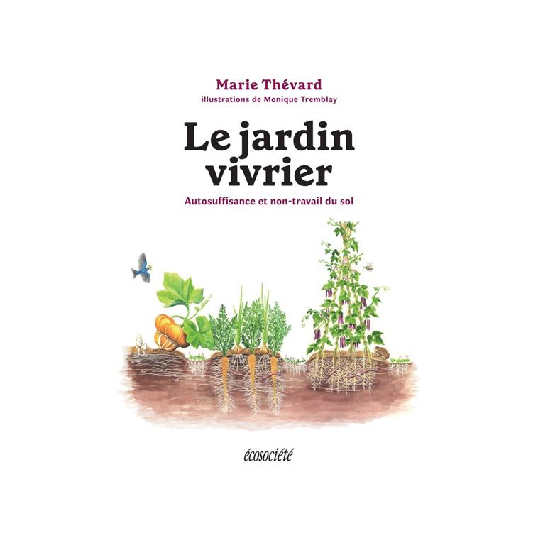 LE JARDIN VIVRIER - AUTOSUFFISANCE ET NON-TRAVAIL DU SOL - THEVARD/TREMBLAY - ECOSOCIETE