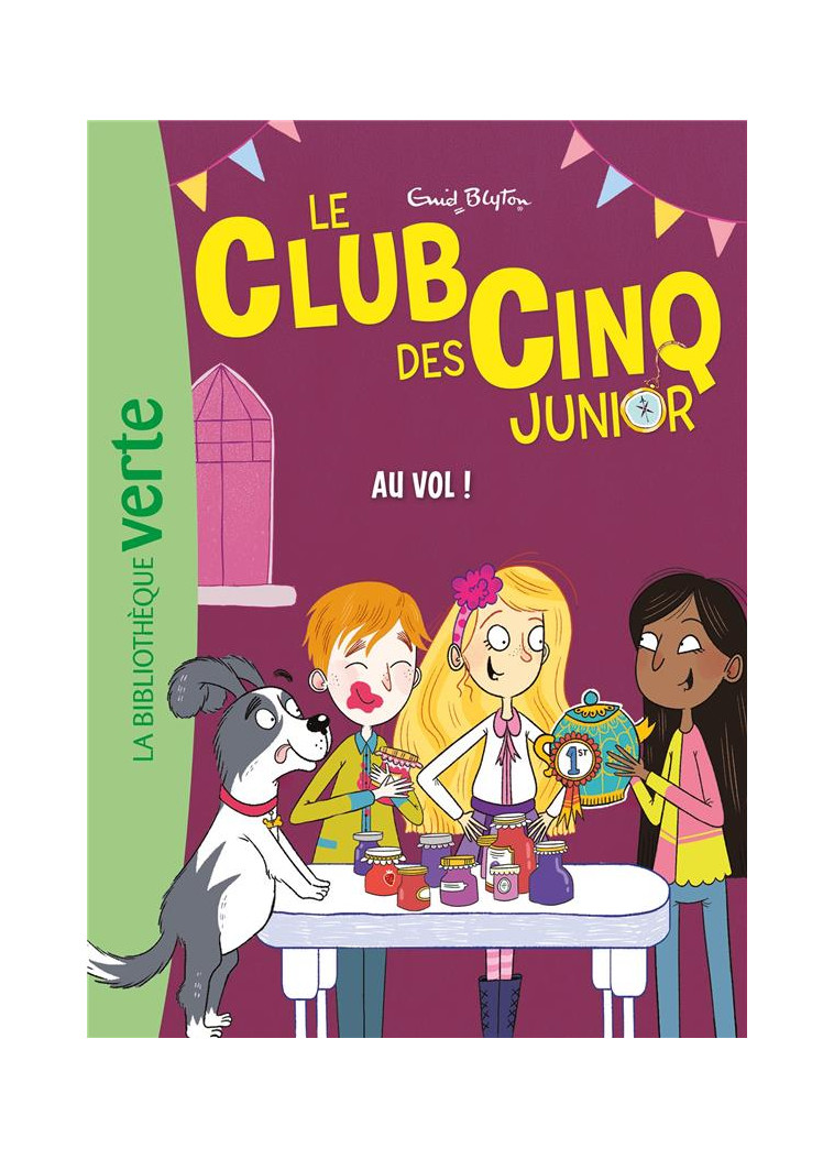 LE CLUB DES CINQ JUNIOR - T15 - LE CLUB DES CINQ JUNIOR 15 - AU VOL ! - BLYTON - HACHETTE