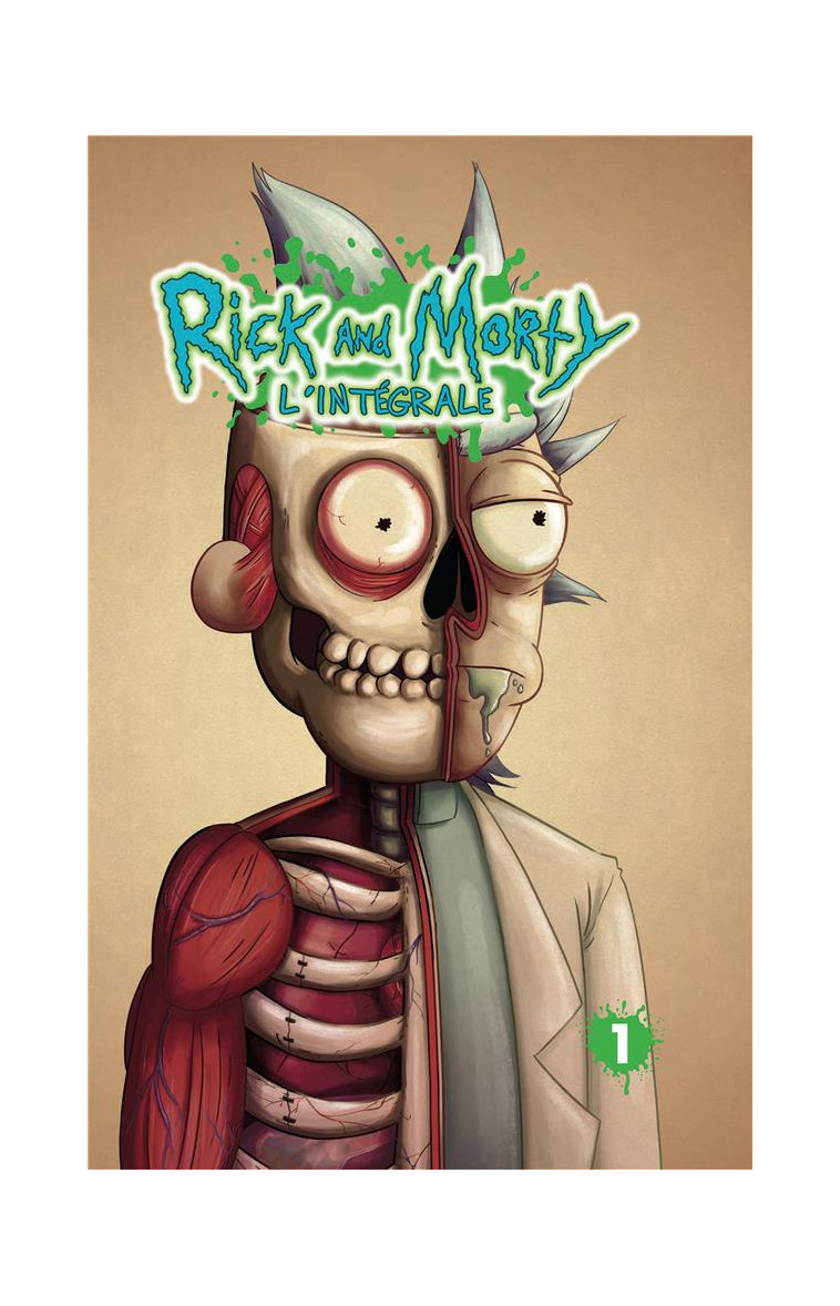 RICK & MORTY, T1 : L-INTEGRALE T1 - GORMAN/ELLERBY - HI COMICS