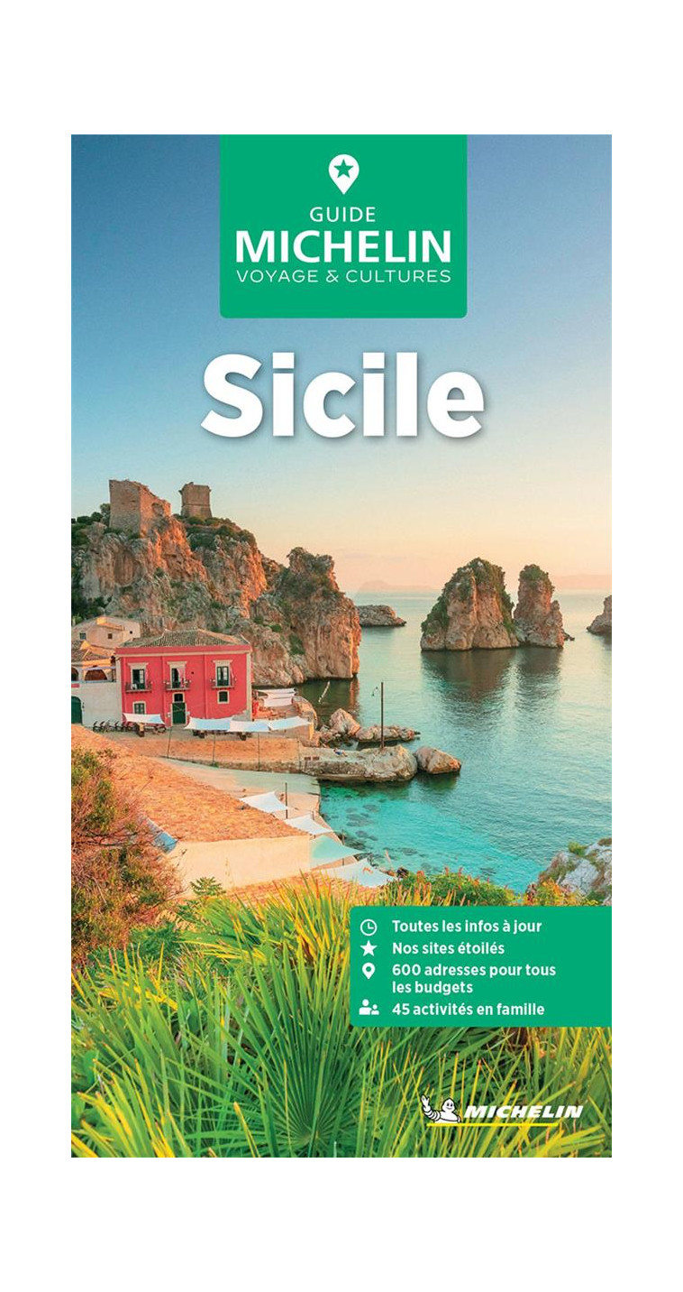 GUIDES VERTS EUROPE - GUIDE VERT SICILE - XXX - MICHELIN