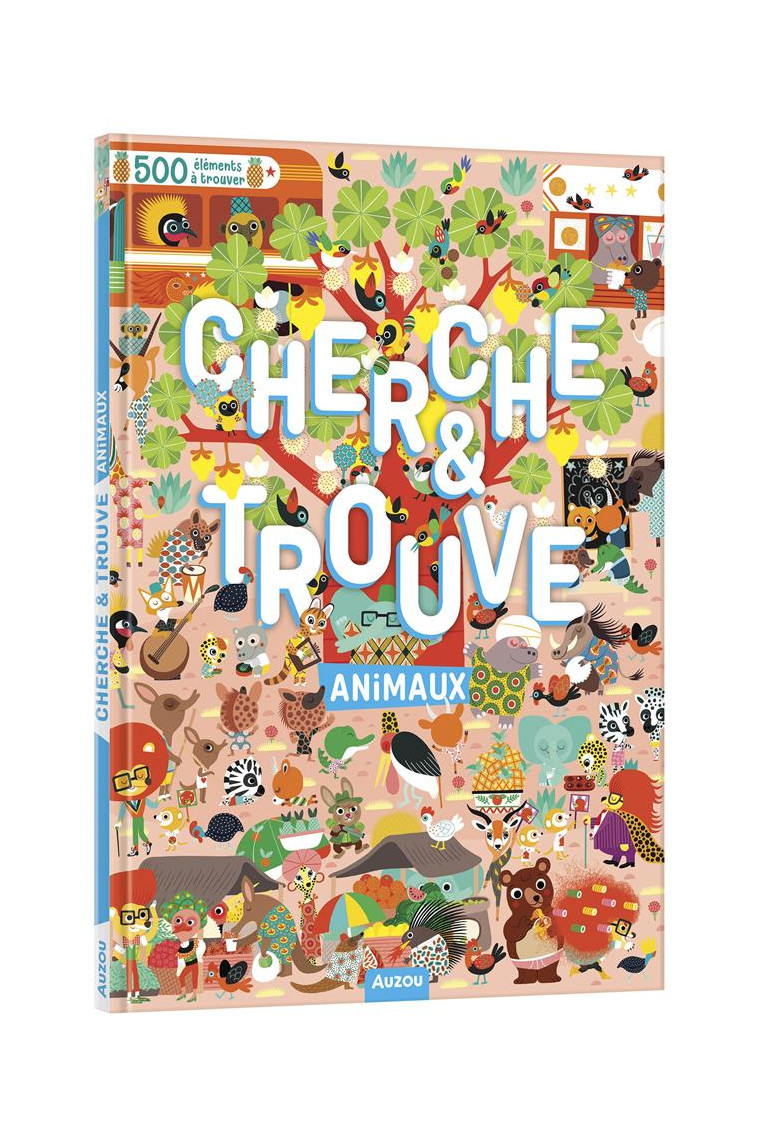 CHERCHE ET TROUVE - ANIMAUX - AMERICO/BECUE - PHILIPPE AUZOU