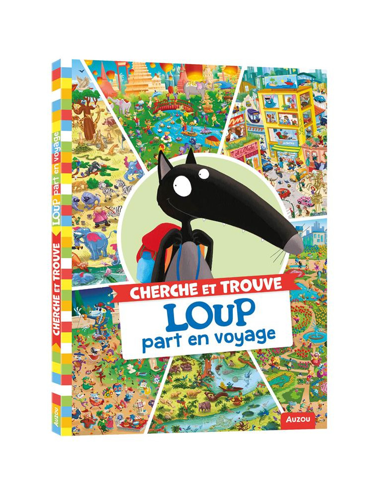 CHERCHE & TROUVE LOUP PART EN VOYAGE - LALLEMAND/THUILLIER - PHILIPPE AUZOU