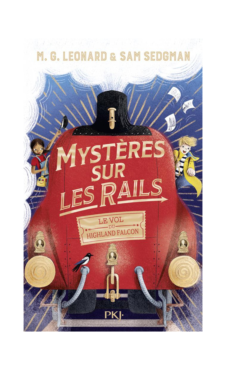 MYSTERES SUR LES RAILS - TOME 1 LE VOL DU HIGHLAND FALCON - LEONARD/SEDGMAN - POCKET