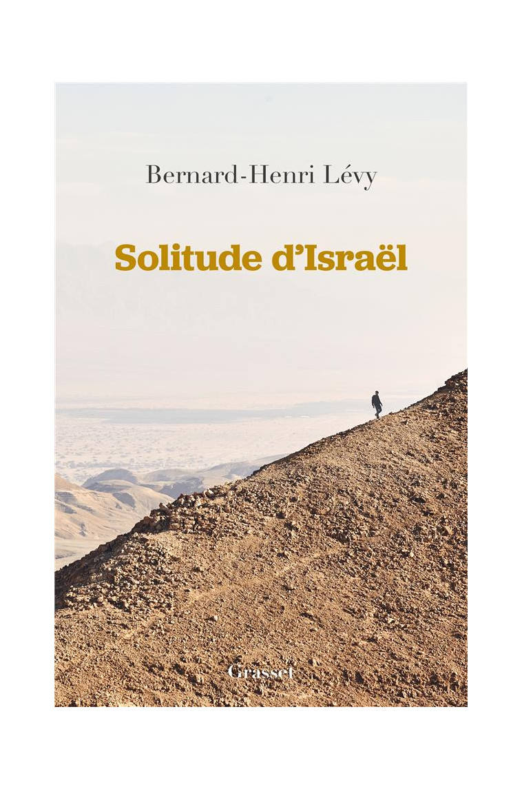 SOLITUDE D-ISRAEL - LEVY BERNARD-HENRI - GRASSET