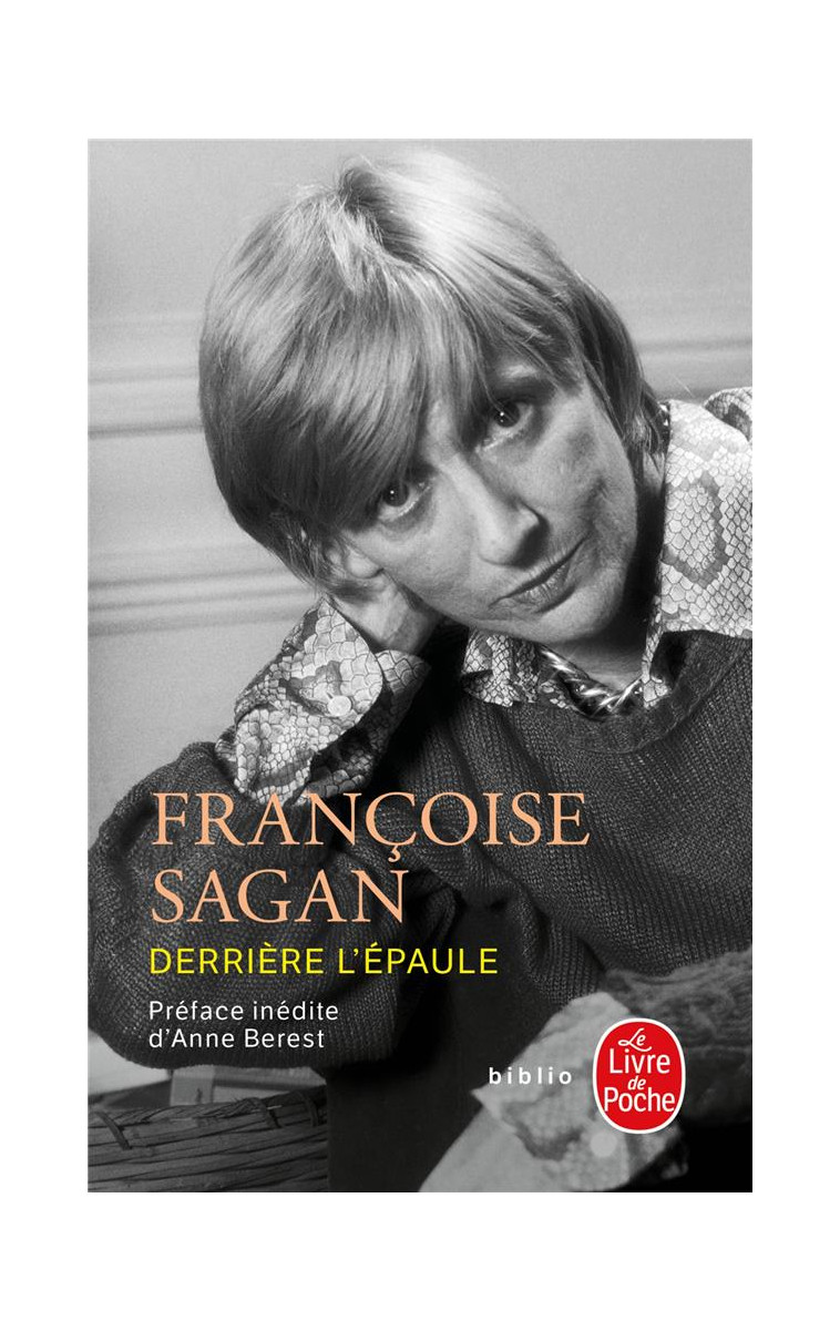 DERRIERE L-EPAULE - SAGAN FRANCOISE - LGF/Livre de Poche