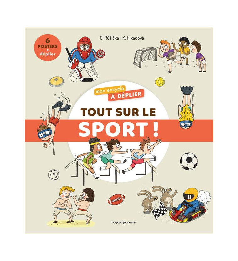 MON ENCYCLO A DEPLIER : TOUT SUR LE SPORT - MASSA BAPTISTE - BAYARD JEUNESSE