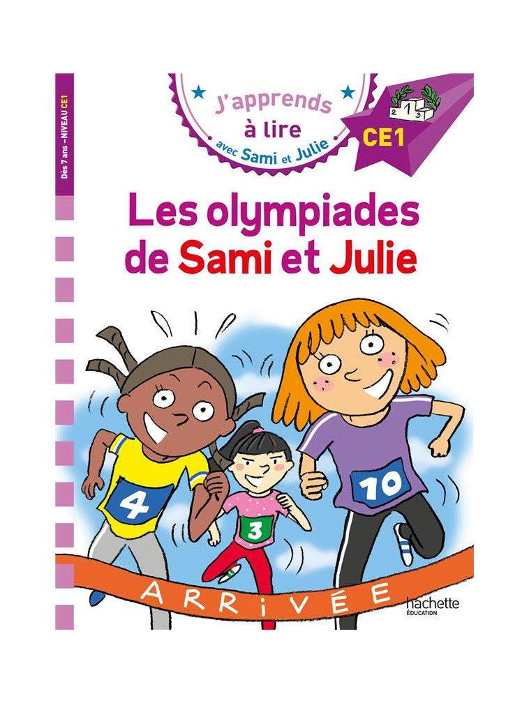 SAMI ET JULIE CE1 - LES OLYMPIADES DE SAMI ET JULIE - BONTE/FALLOT - HACHETTE