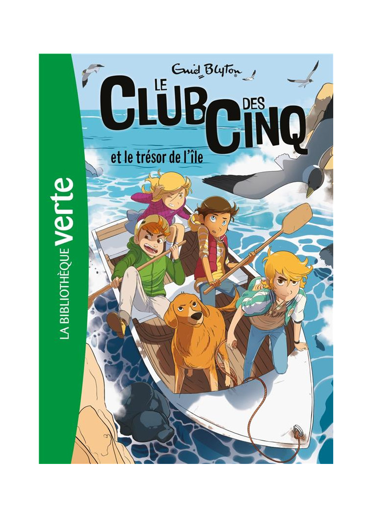 LE CLUB DES CINQ - T01 - LE CLUB DES CINQ 01 NED - LE CLUB DES CINQ ET LE TRESOR DE L-ILE - BLYTON ENID - HACHETTE