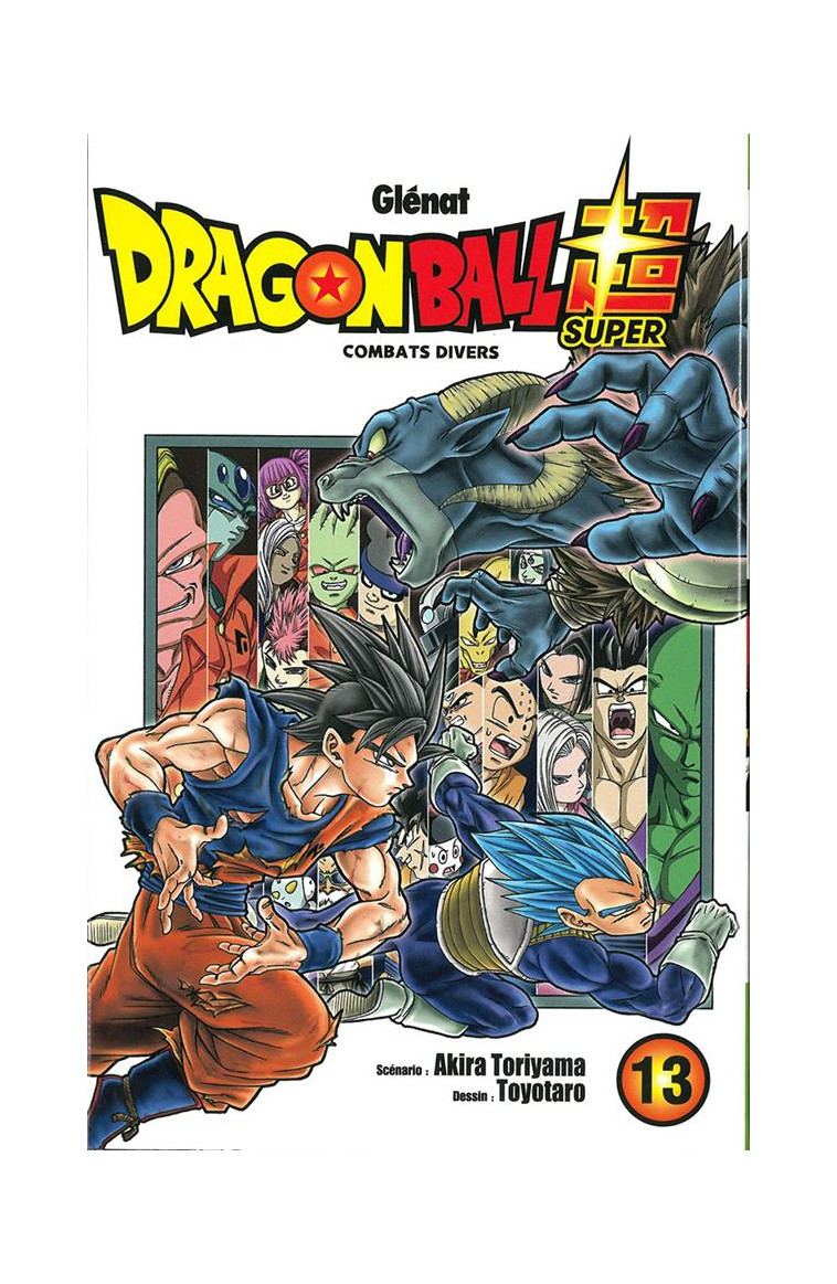 DRAGON BALL SUPER - TOME 13 - TORIYAMA/TOYOTARO - GLENAT