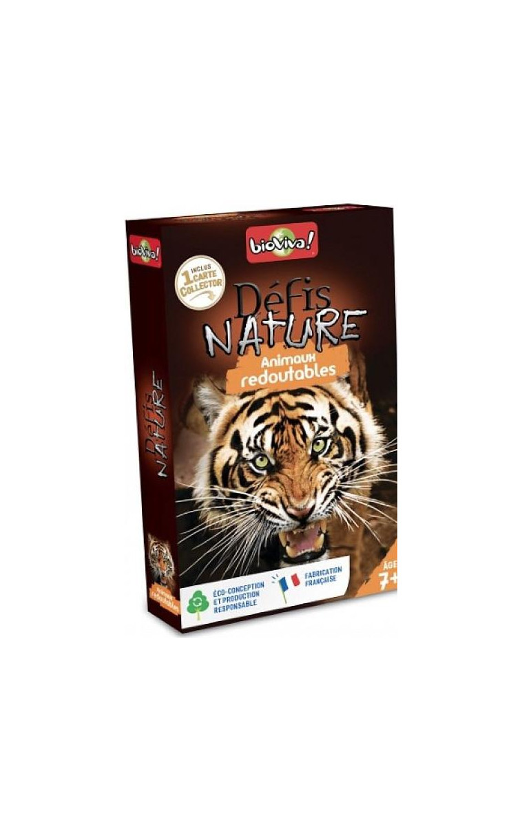 DEFIS NATURE  ANIMAUX REDOUTABLES - BIOVIVA - NC