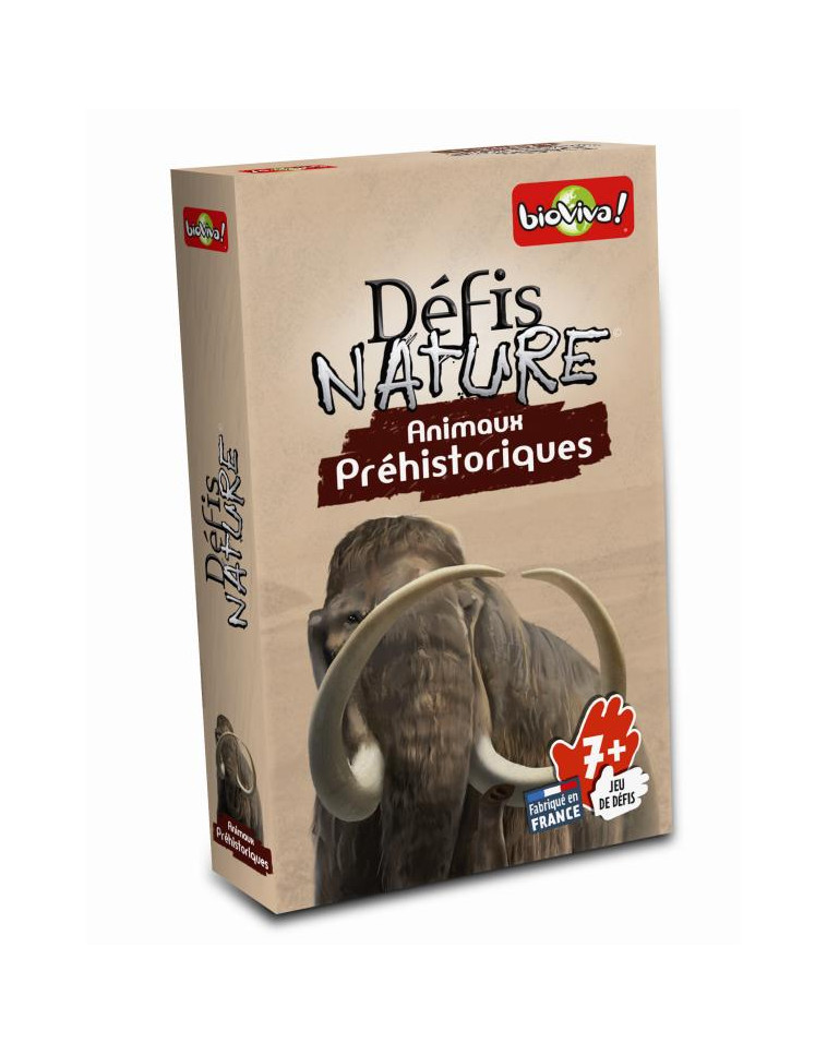 DEFIS NATURE - ANIMAUX PREHISTORIQUES - BIOVIVA EDITIONS - Bioviva