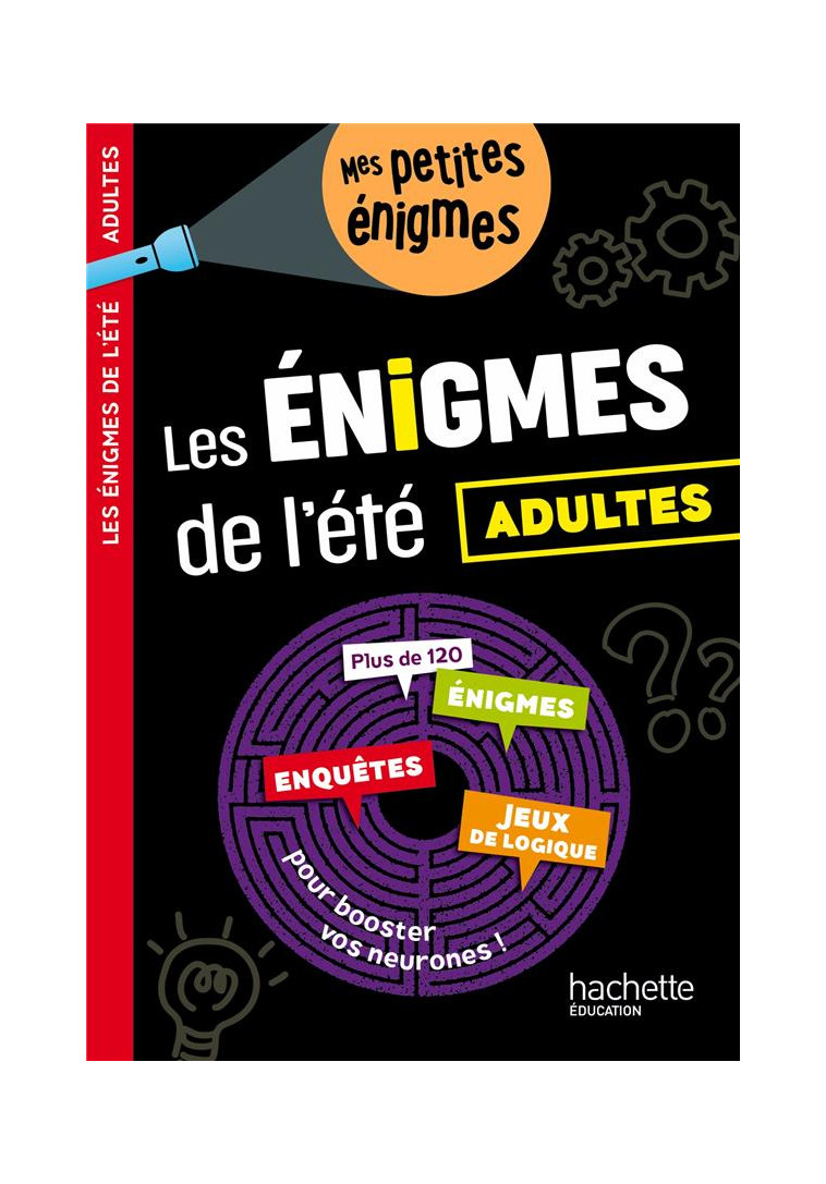 LES ENIGMES DE L-ETE ADULTES - CAHIER DE VACANCES 2024 - ROUX DE LUZE/LECREUX - HACHETTE