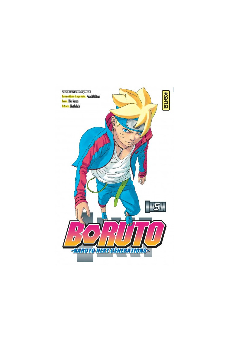 BORUTO - NARUTO NEXT GENERATIONS - TOME 5 - MIKIO IKEMOTO - DARGAUD