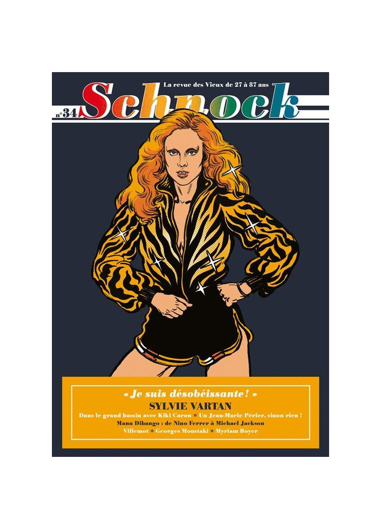 SCHNOCK N  34, SYLVIE VARTAN - LA REVUE SCHNOCK - NC