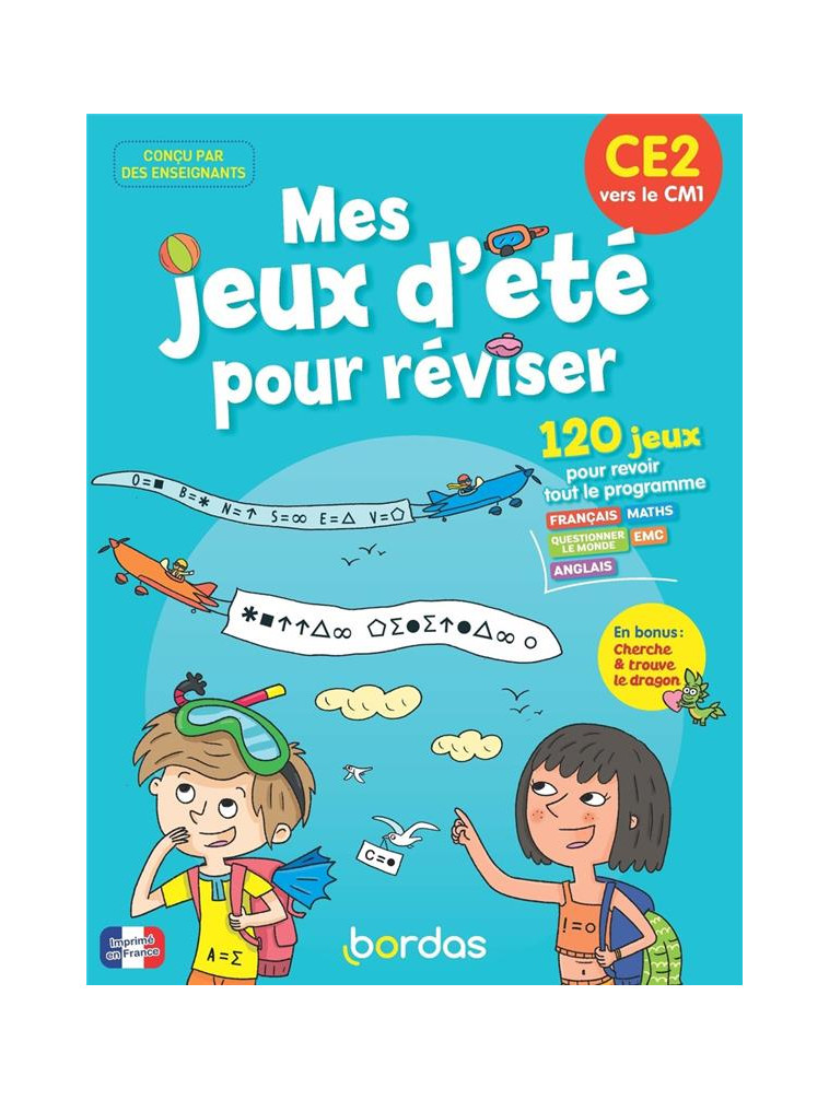 MES JEUX D-ETE POUR REVISER - CE2 VERS CM1 - FAVIER/MEYER/ALLOING - BORDAS