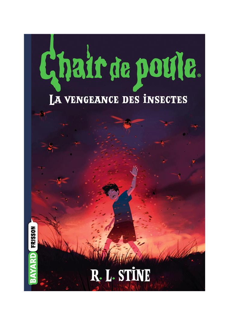 CHAIR DE POULE , TOME 11 - LA VENGEANCE DES INSECTES - STINE/VIDAL - BAYARD JEUNESSE