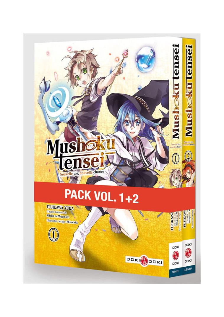 MUSHOKU TENSEI - PACK PROMO VOL. 01 ET 02 - EDITION LIMITEE - FUJIKAWA - BAMBOO