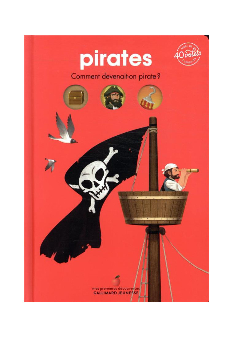 PIRATES - COMMENT DEVENAIT-ON PIRATE ? - BORDET-PETILLON - GALLIMARD