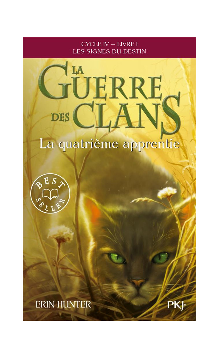 LA GUERRE DES CLANS, CYCLE IV - TOME 1 LA QUATRIEME APPRENTIE - VOL19 - HUNTER ERIN - POCKET