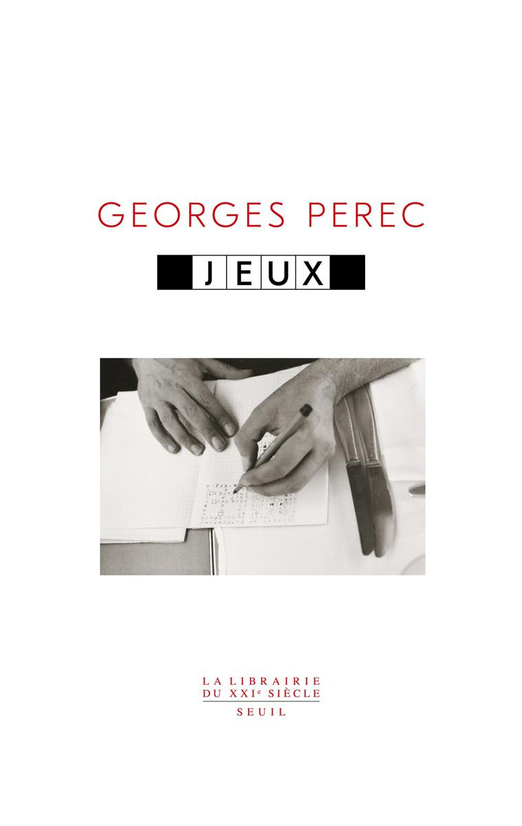 JEUX - PEREC GEORGES - SEUIL