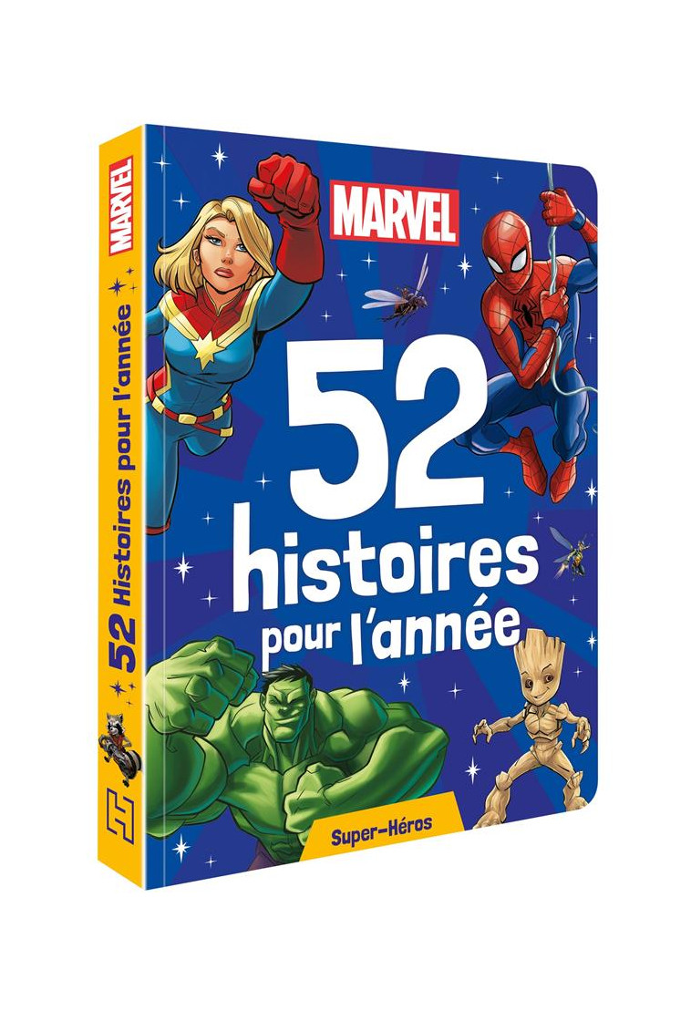 MARVEL - 52 HISTOIRES POUR L-ANNEE - SUPER-HEROS - COLLECTIF - HACHETTE