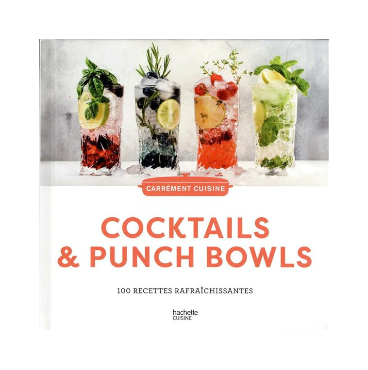 COCKTAILS & PUNCH BOWLS - COLLECTIF - HACHETTE