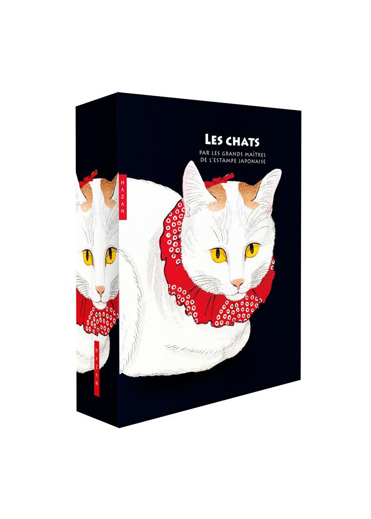 LES CHATS PAR LES GRANDS MAITRES DE L-ESTAMPE JAPONAISE (COFFRET) - BOUQUILLARD JOCELYN - HAZAN