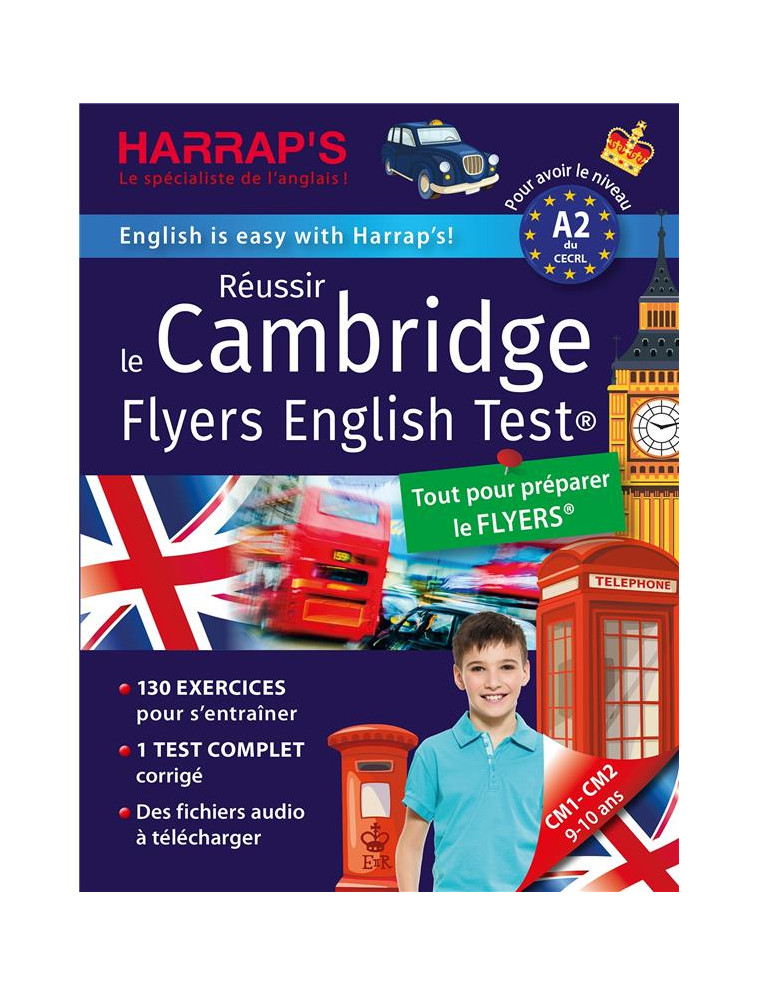 REUSSIR THE CAMBRIDGE FLYERS ENGLISH TEST - NIVEAU A2 - COLLECTIF - LAROUSSE