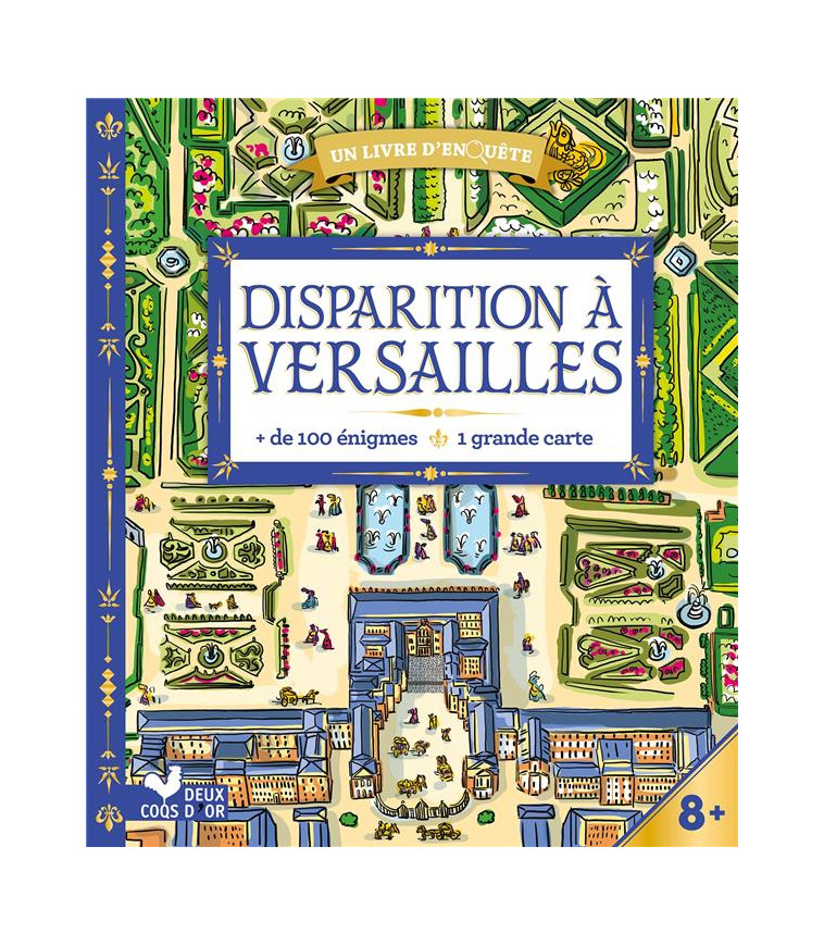 DISPARITION A VERSAILLES - LIVRE AVEC CARTE - AYRAULT/CHAPLET - HACHETTE