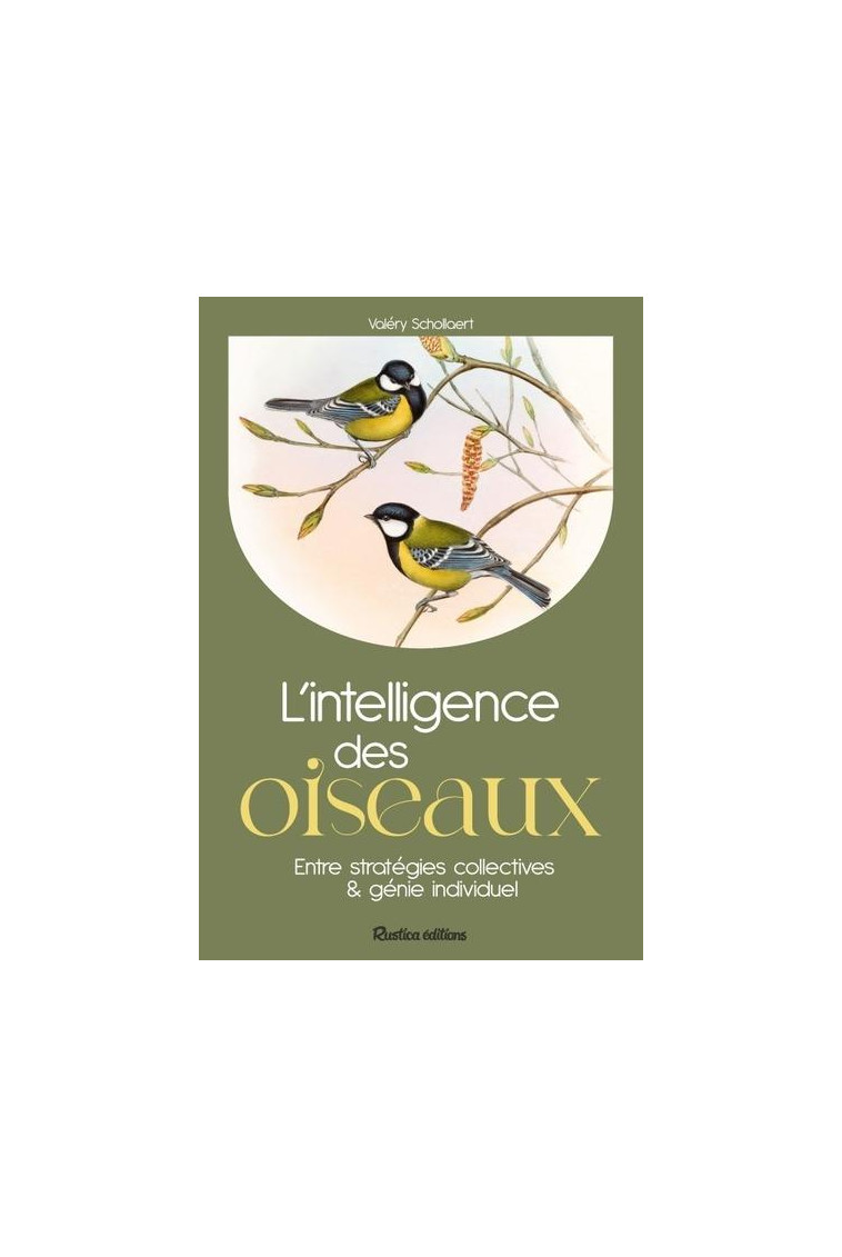 L-INTELLIGENCE DES OISEAUX - SCHOLLAERT VALERY - RUSTICA