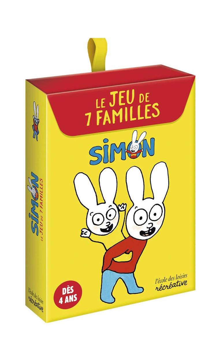 LE JEU DES 7 FAMILLES - SIMON - BLAKE STEPHANIE - NC