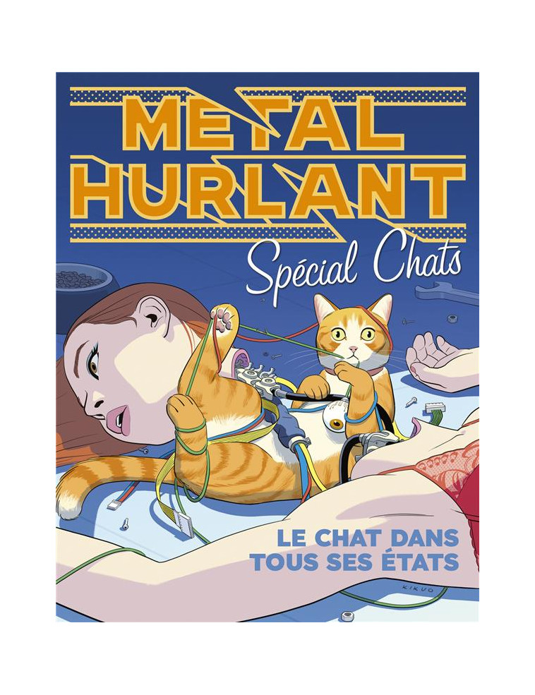 METAL HURLANT HORS SERIE : LES CHATS - LA DIXIEME VIE DU CHAT - COLLECTIF - NC