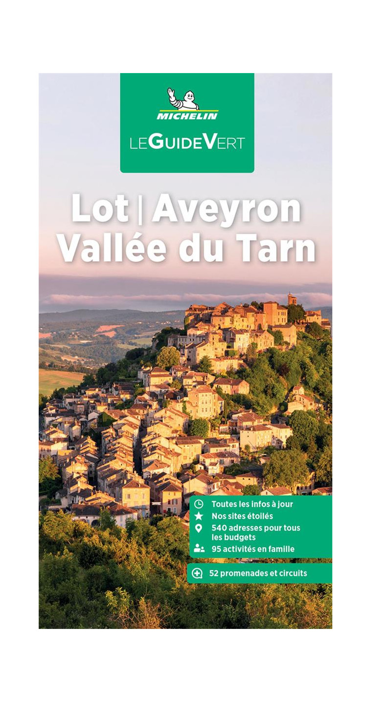 GUIDE VERT LOT, AVEYRON, VALLEE DU TARN - XXX - MICHELIN