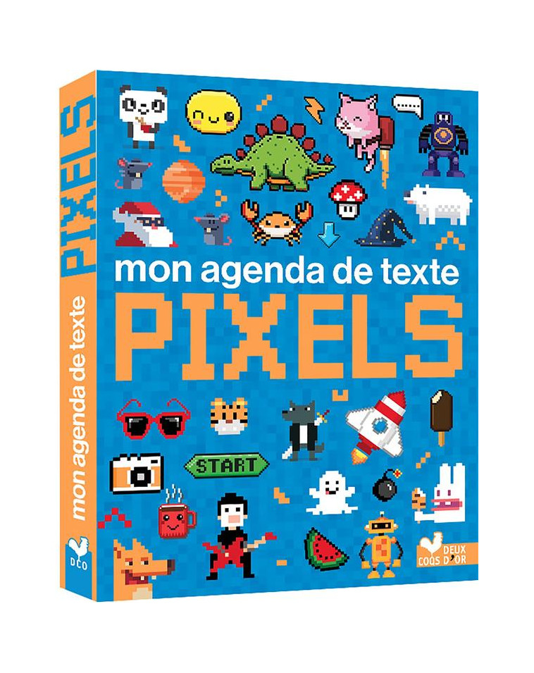 AGENDA DE TEXTE PIXELS - COLLECTIF - NC