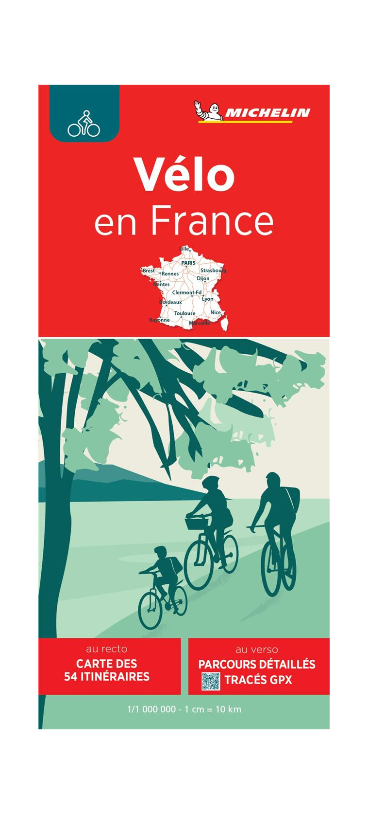 CARTE NATIONALE VELO EN FRANCE - XXX - MICHELIN