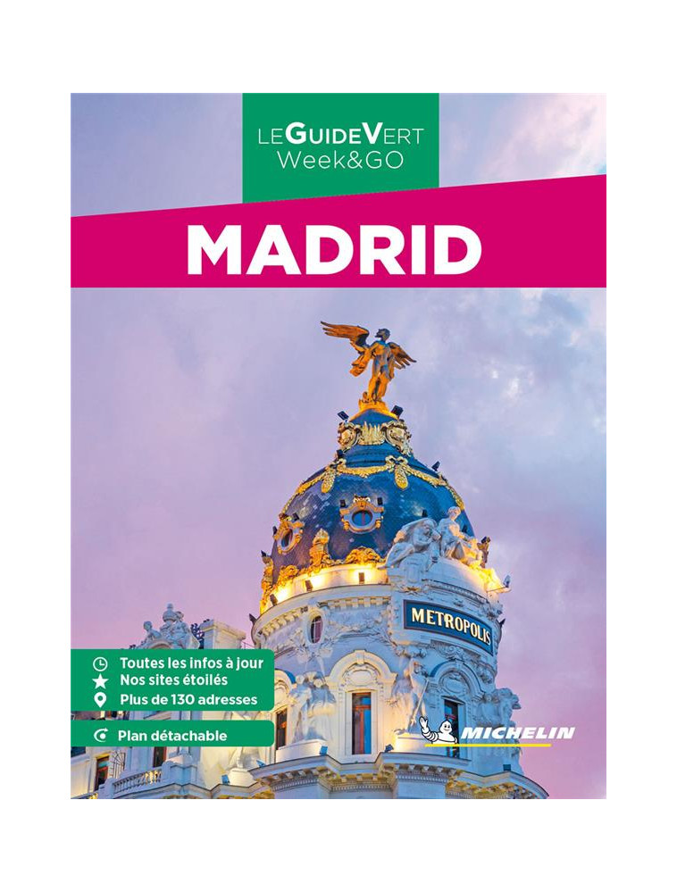 GUIDE VERT WE&GO MADRID - XXX - MICHELIN