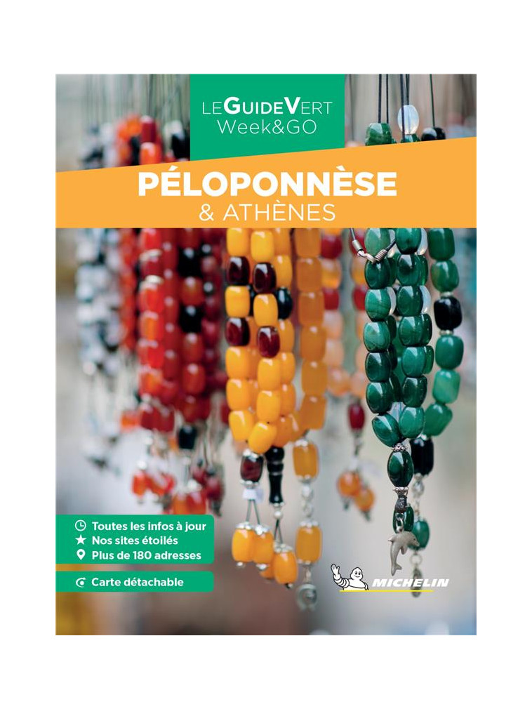 GUIDE VERT WE&GO PELOPONNESE ET ATHENES - XXX - MICHELIN