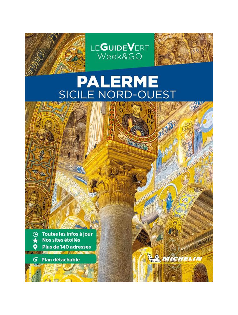 GUIDE VERT WEEK&GO PALERME - SICILE NORD-OUEST MICHELIN - XXX - MICHELIN