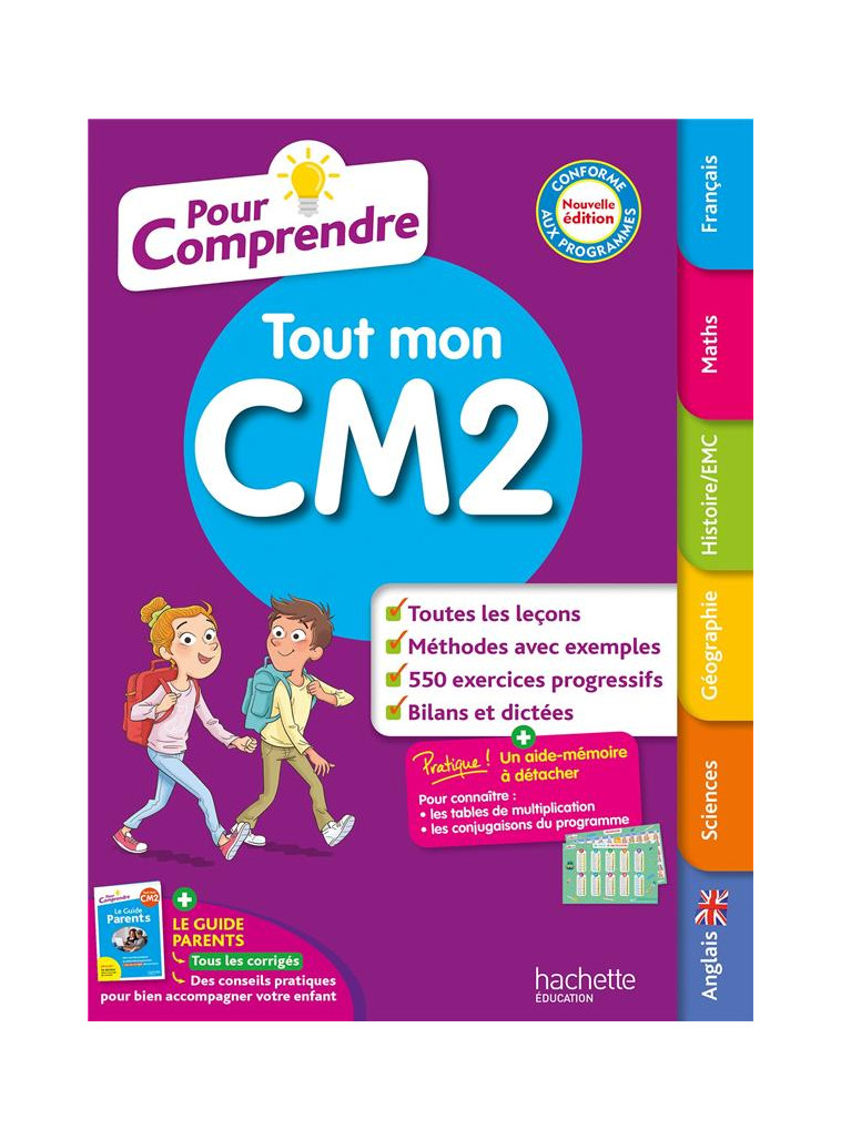 POUR COMPRENDRE TOUT MON CM2 - GUICHARD/HERETE/HUET - HACHETTE