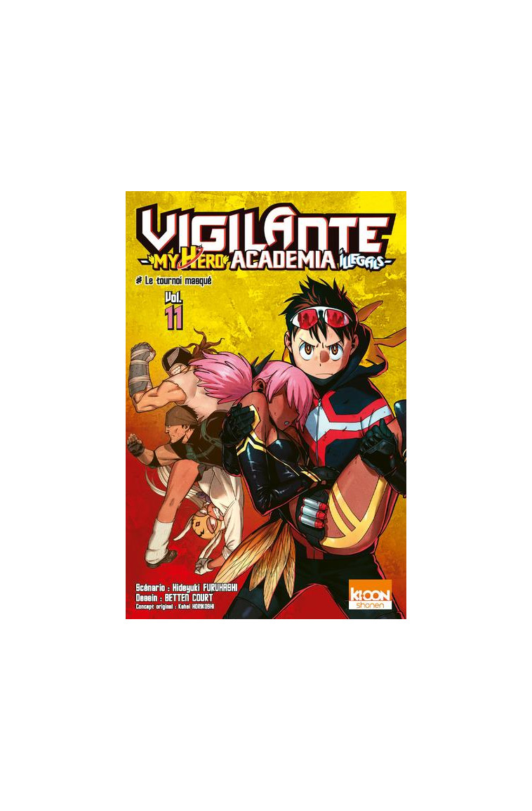 VIGILANTE - MY HERO ACADEMIA ILLEGALS T11 - VOL11 - HORIKOSHI/FURUHASHI - KI-OON