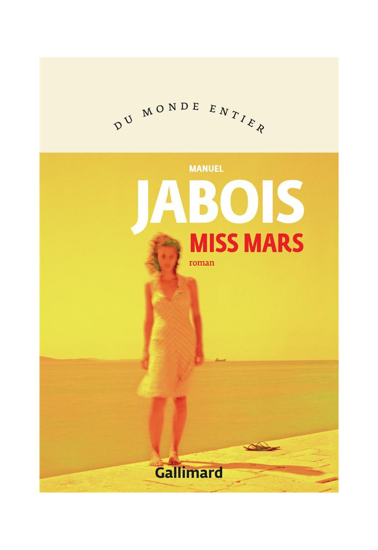 MISS MARS - JABOIS MANUEL - GALLIMARD