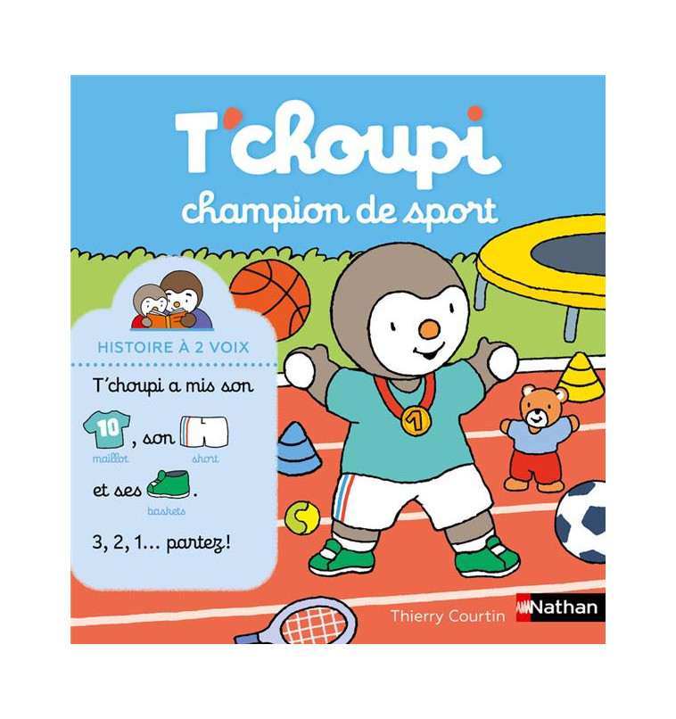 T-CHOUPI CHAMPION DE SPORT - COURTIN THIERRY - CLE INTERNAT