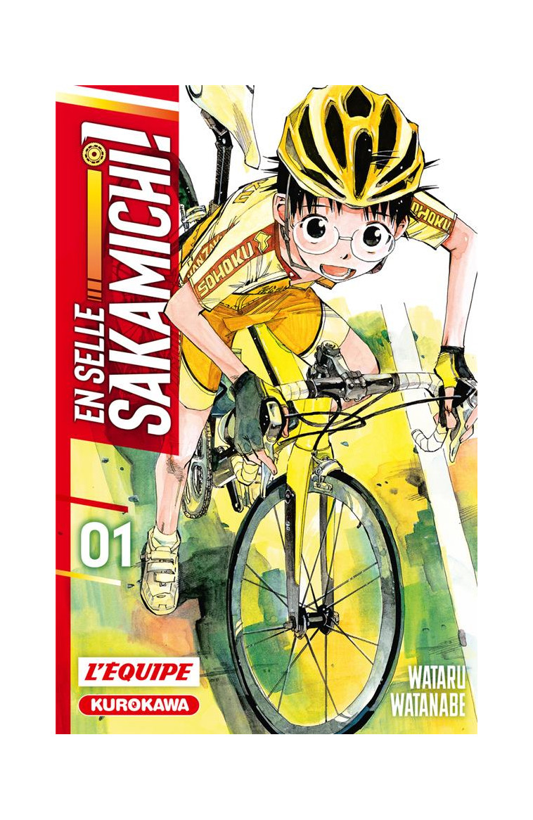 EN SELLE, SAKAMICHI ! - TOME 1 - WATANABE WATARU - KUROKAWA